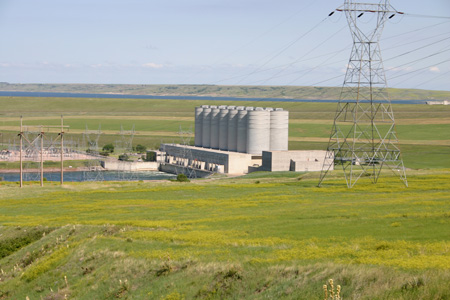 Oahe Dam Powerhouse